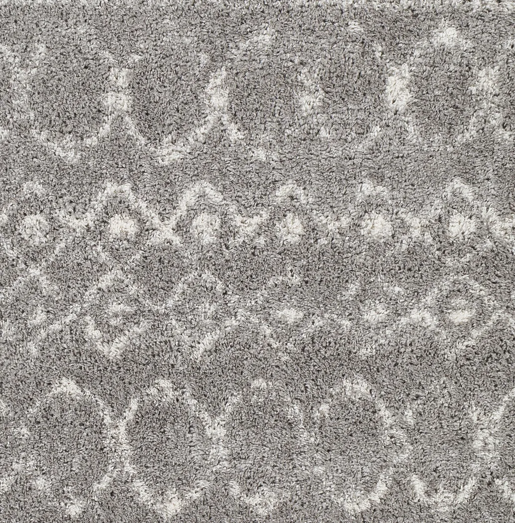 Leara Gray 5'3 x 7'3 Rug - Thumbnail - Image 2