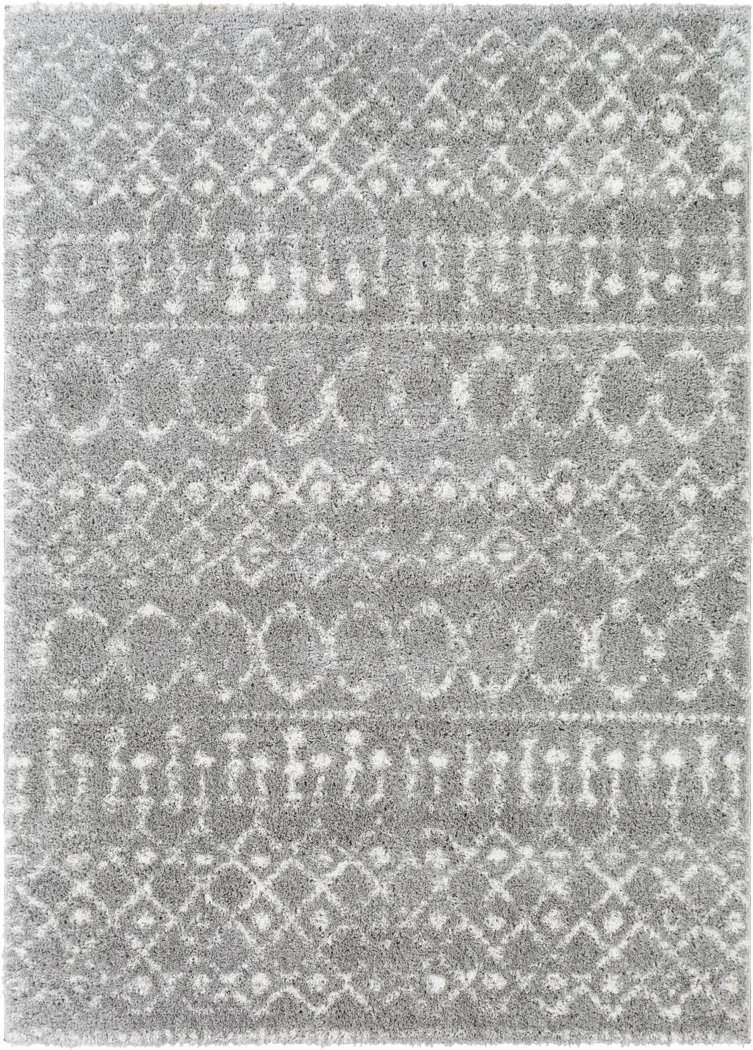 Leara Gray 5'3 x 7'3 Rug - Thumbnail - Image 1