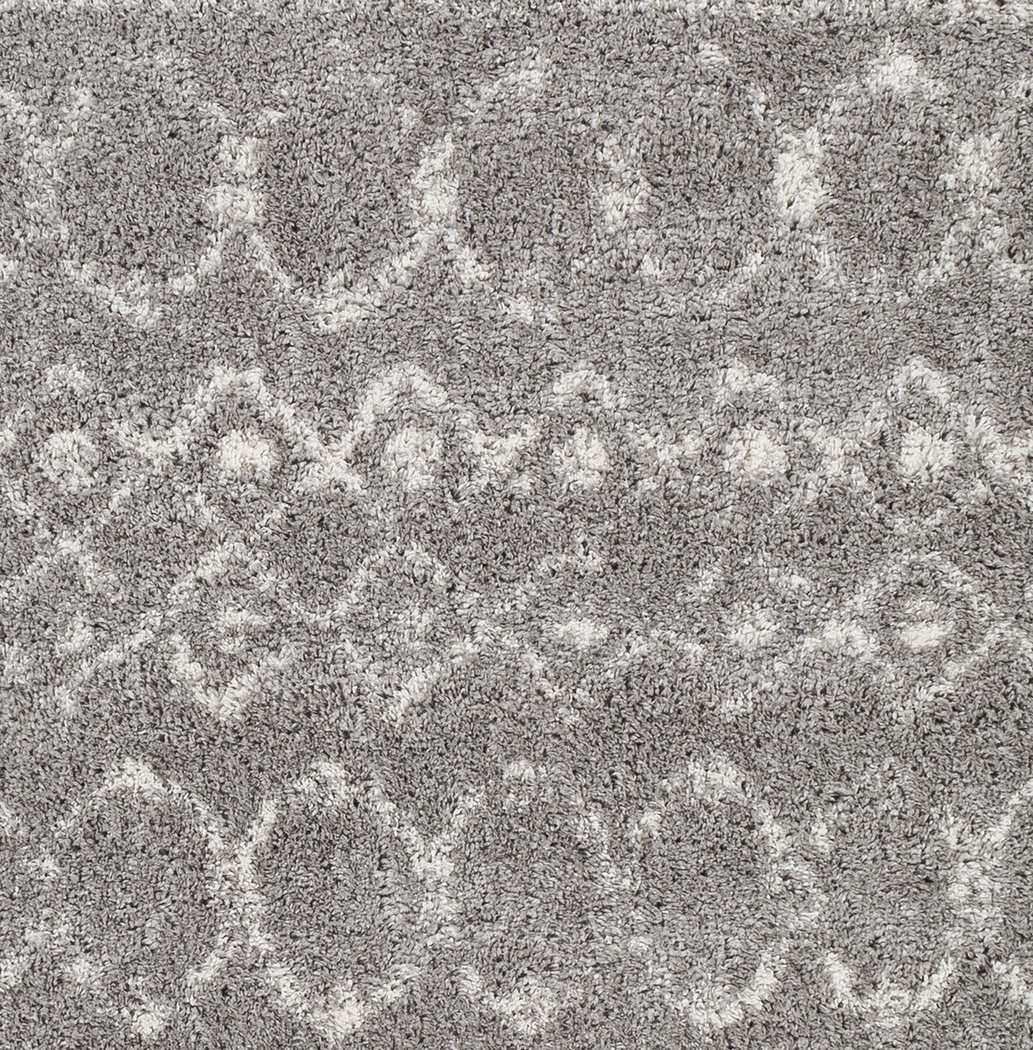 Leara Gray 6'7 x 9' Rug - Thumbnail - Image 2