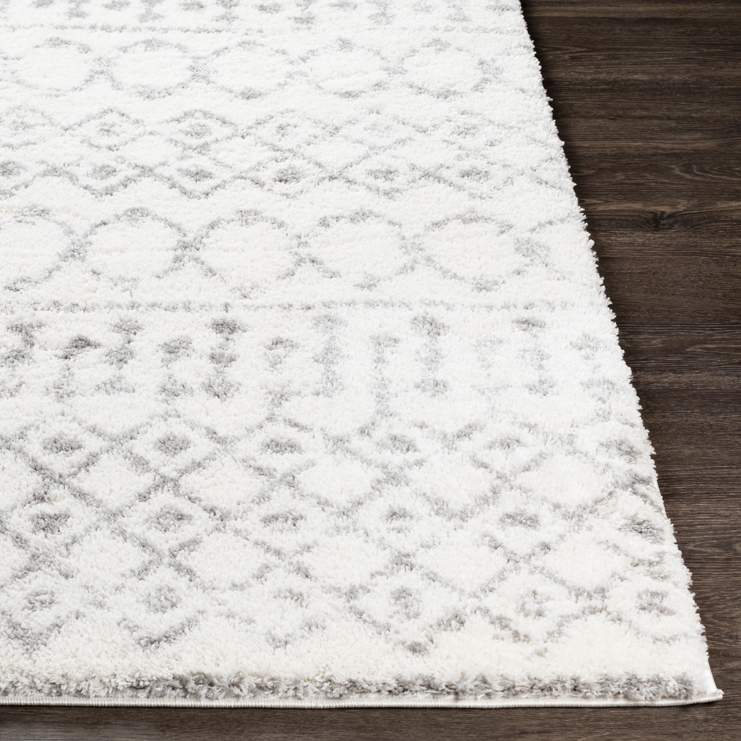 Leara Ivory 6'7 x 9' Rug - Thumbnail - Image 4