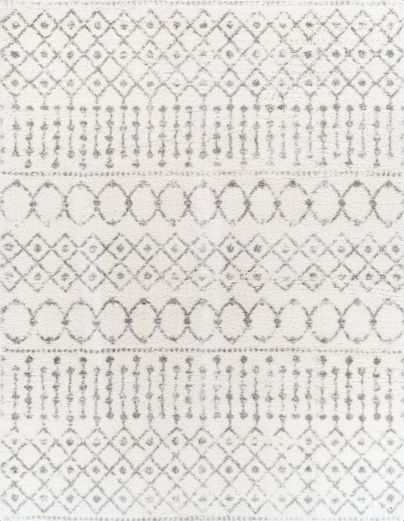 Leara Ivory 7'10 x 10' Rug - Thumbnail - Image 1