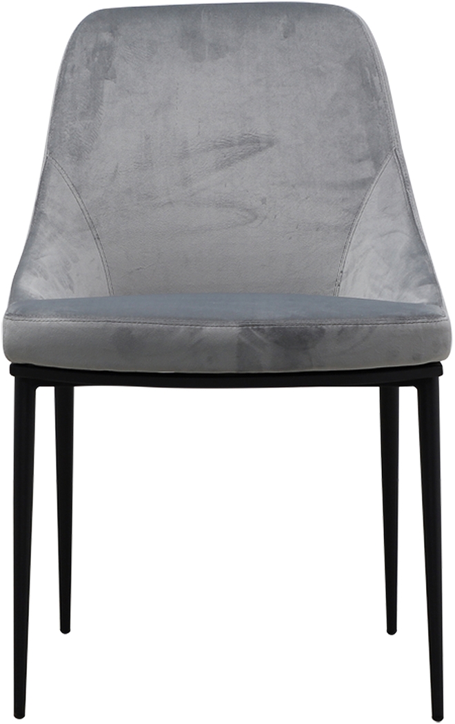 Leavenworth Gray Side Chair, Set of 2 - Thumbnail - Image 2