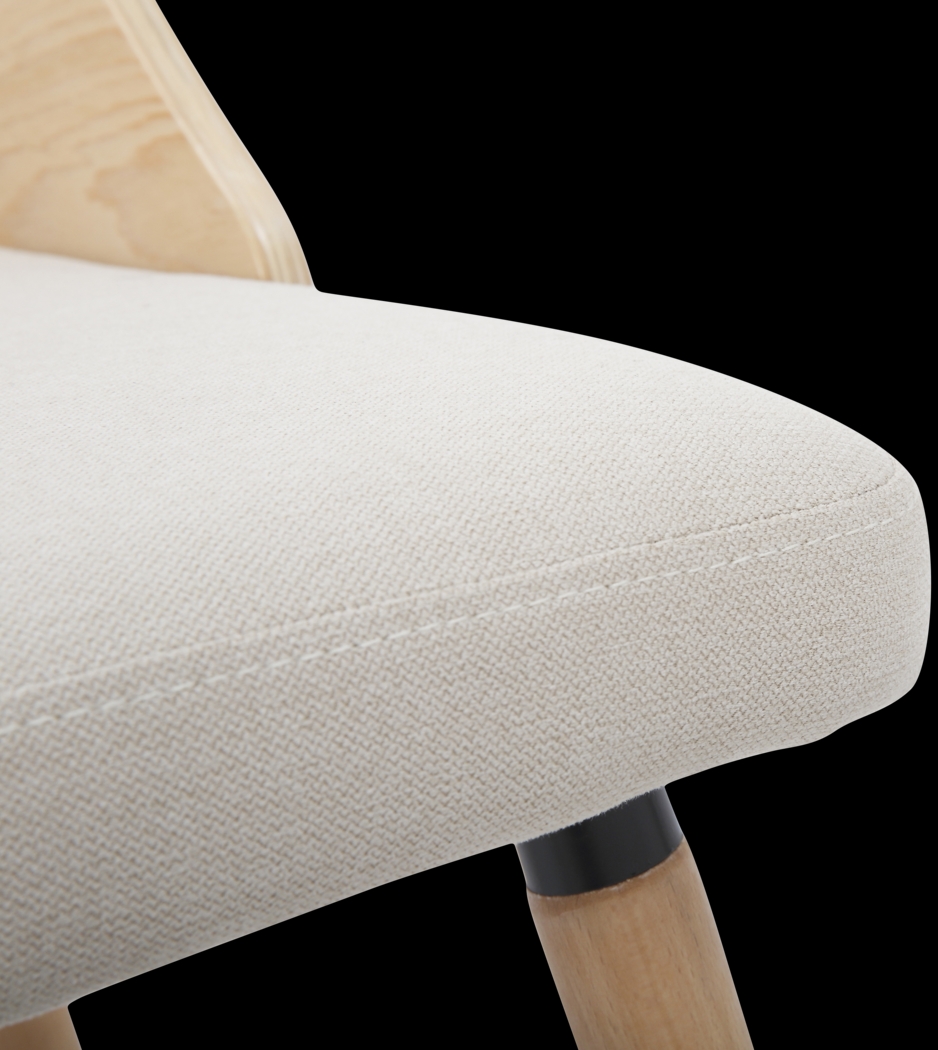 Leaway Cream Side Chair - Thumbnail - Image 5
