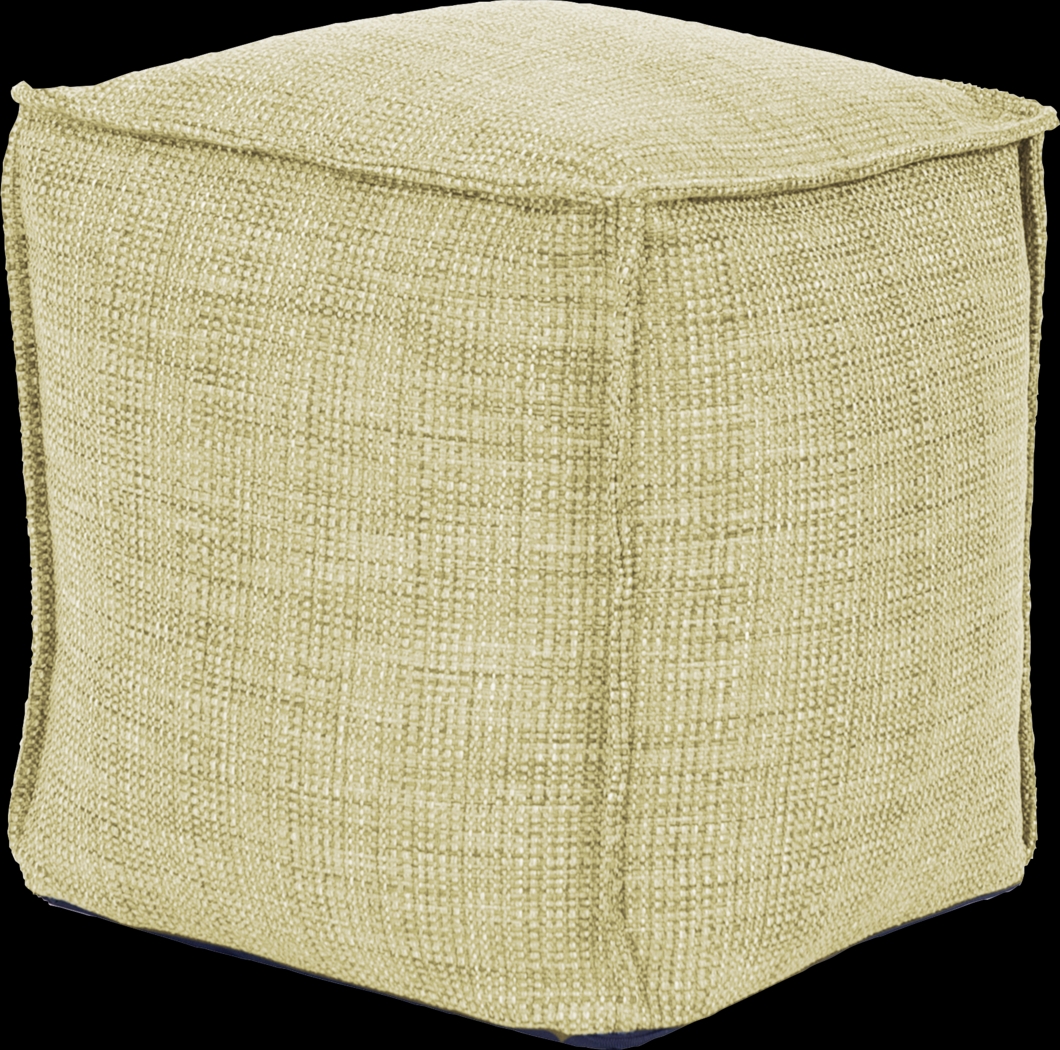 Leawood Green Pouf - Thumbnail - Image 1