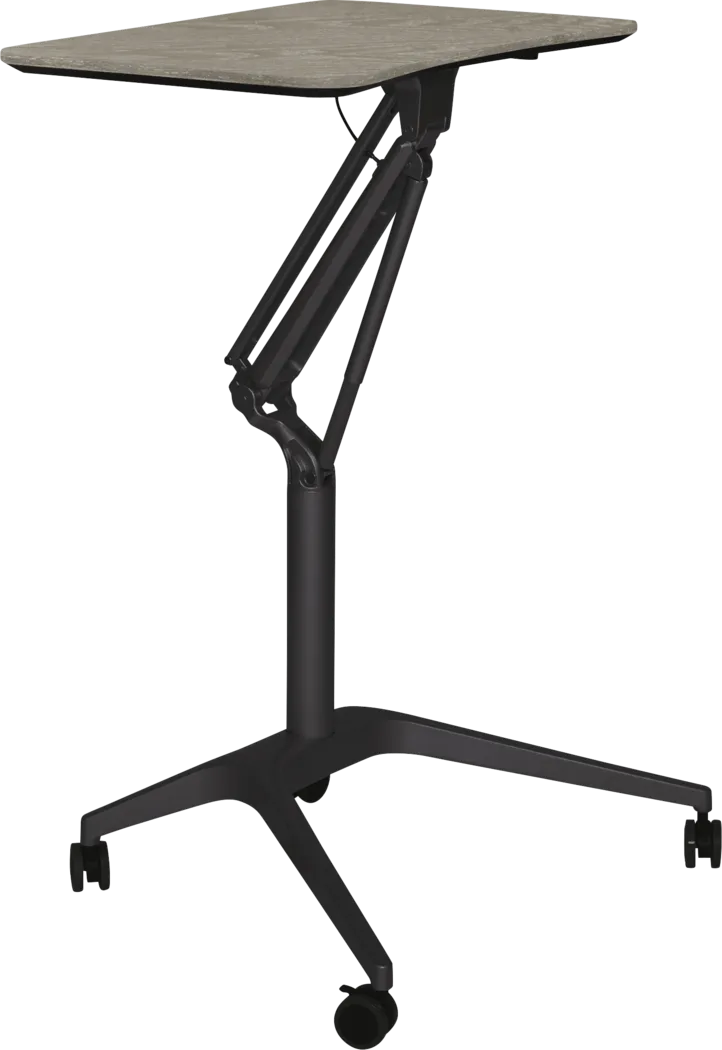 Lebar Gray Desk - Thumbnail - Image 1