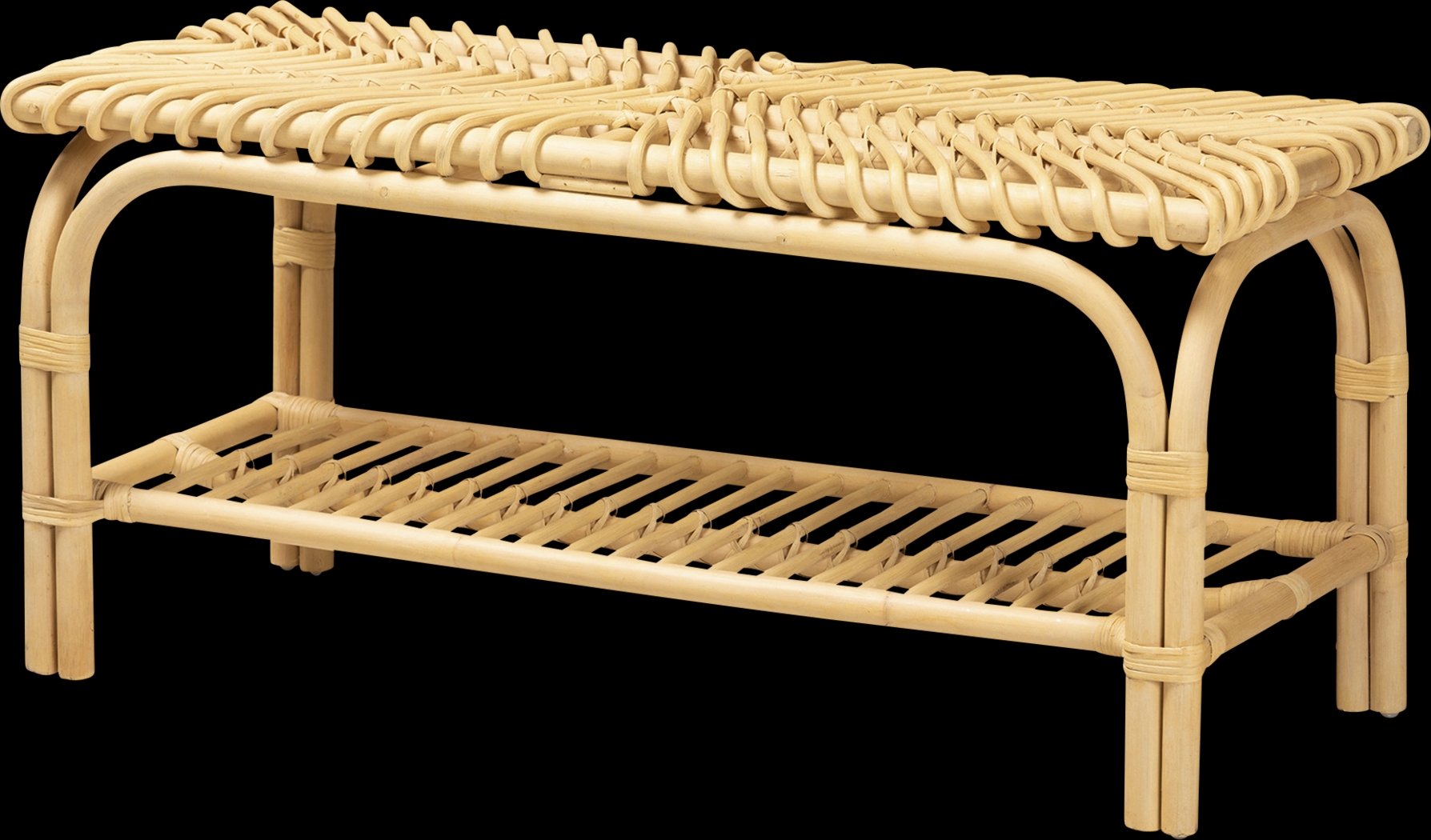 Leboeuf Natural Bench - Thumbnail - Image 1