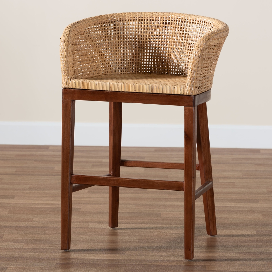 Lecinda Brown Counter Stool - Thumbnail - Image 9