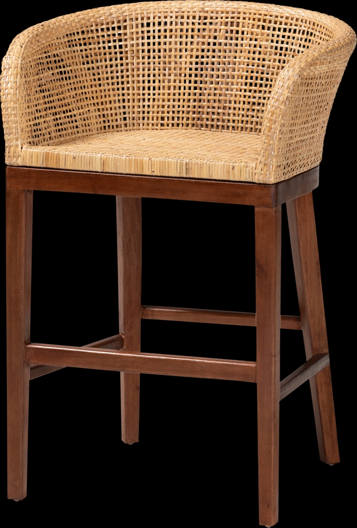 Lecinda Brown Counter Stool - Thumbnail - Image 1