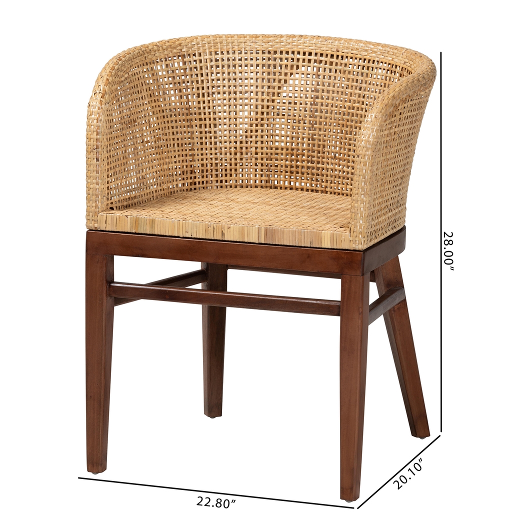 Lecinda Brown Dining Chair - Thumbnail - Image 10