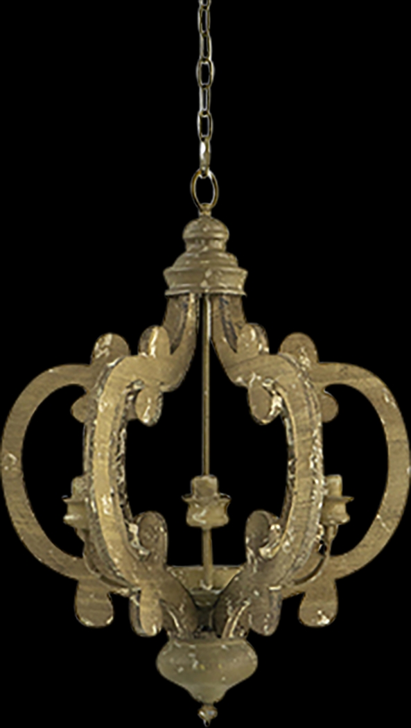 Leda Post Natural Chandelier - Thumbnail - Image 1