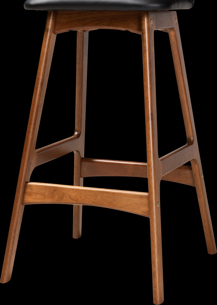 Ledford Black Barstool, Set of 2 - Thumbnail - Image 5