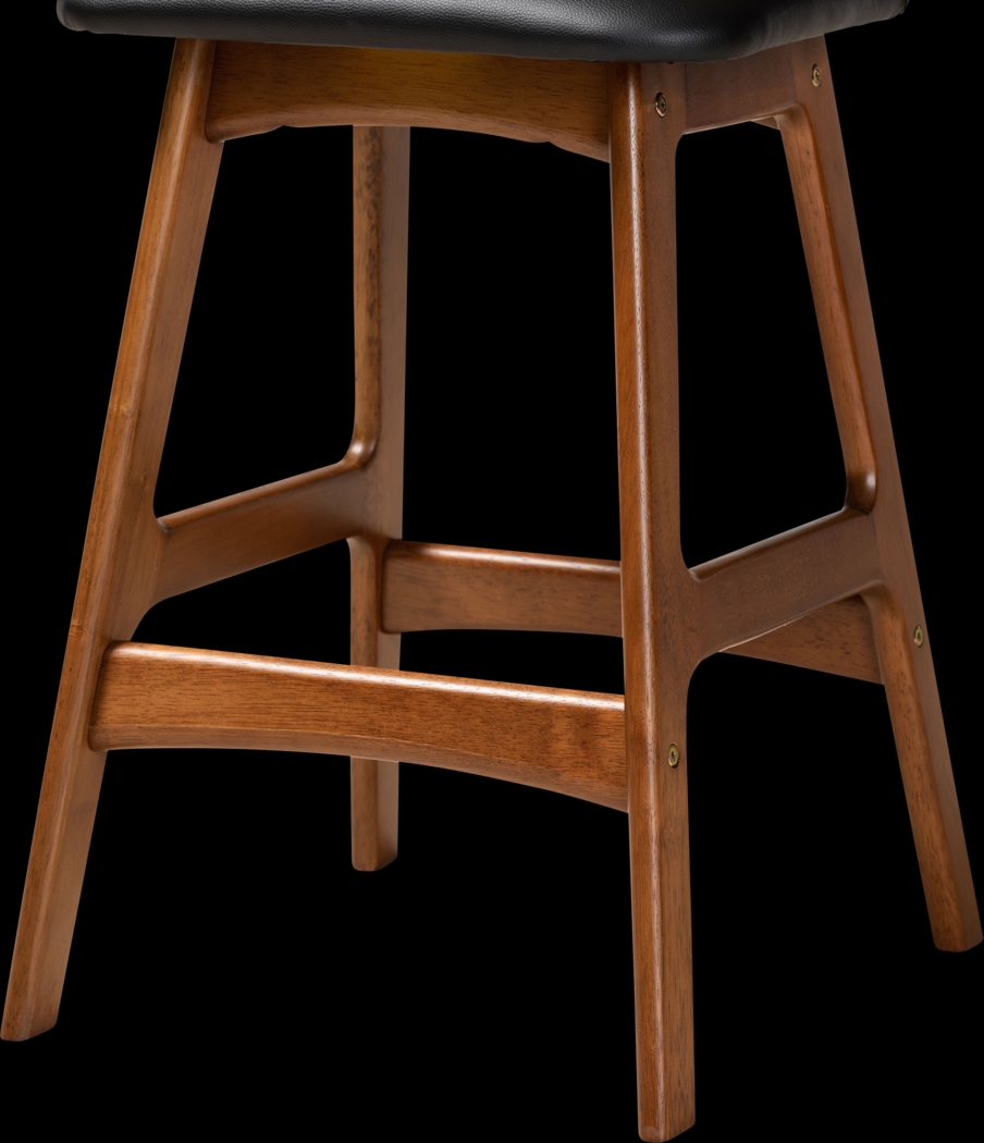 Ledford Black Counter Height Stool, Set of 2 - Thumbnail - Image 5