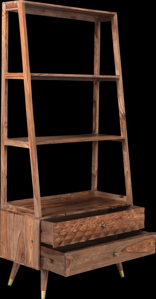 Ledford Brown Bookcase - Thumbnail - Image 6