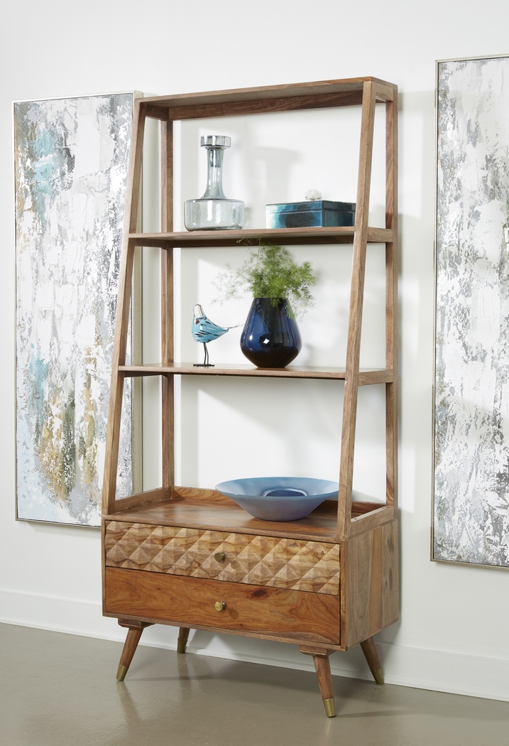 Ledford Brown Bookcase - Thumbnail - Image 7