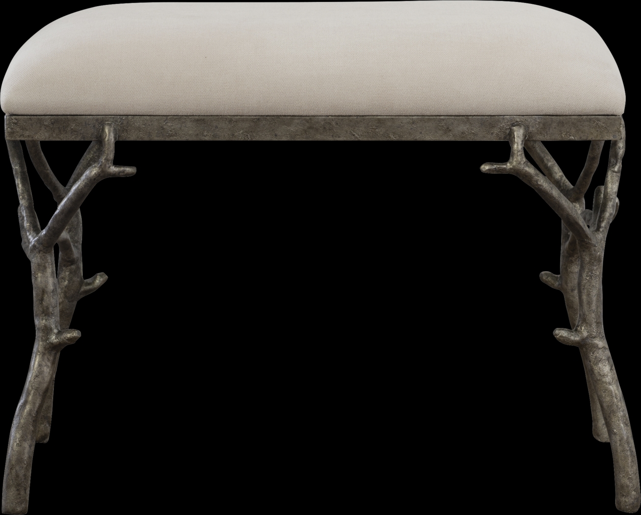 Ledgestone White Accent Bench - Thumbnail - Image 2