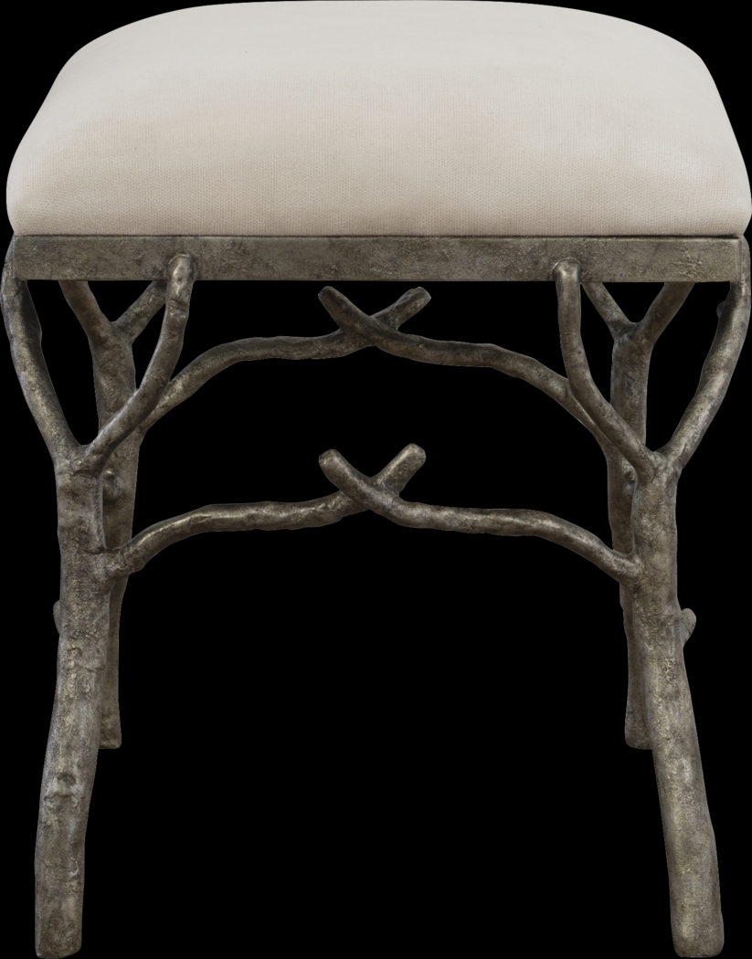 Ledgestone White Accent Bench - Thumbnail - Image 3