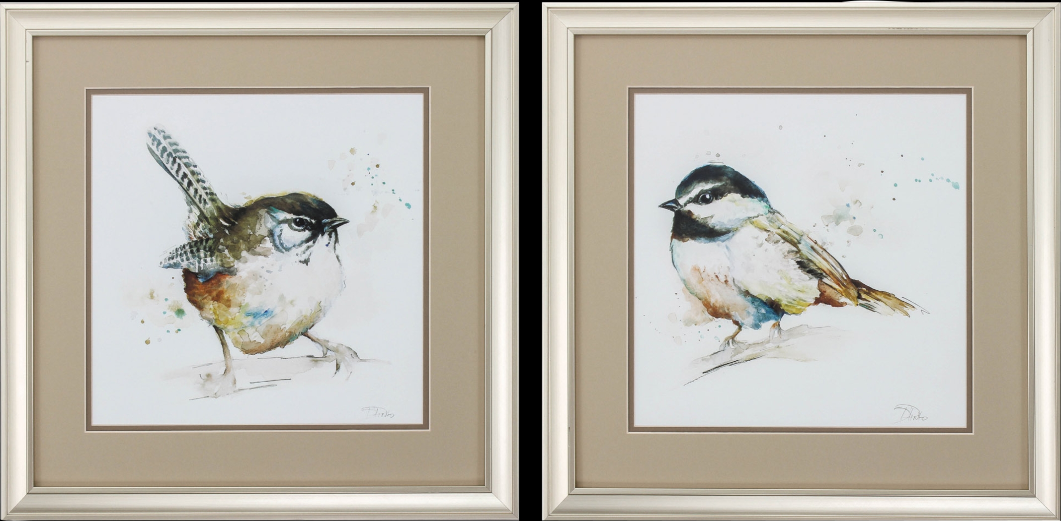 Ledroit Beige Artwork, Set of 2 - Thumbnail - Image 1