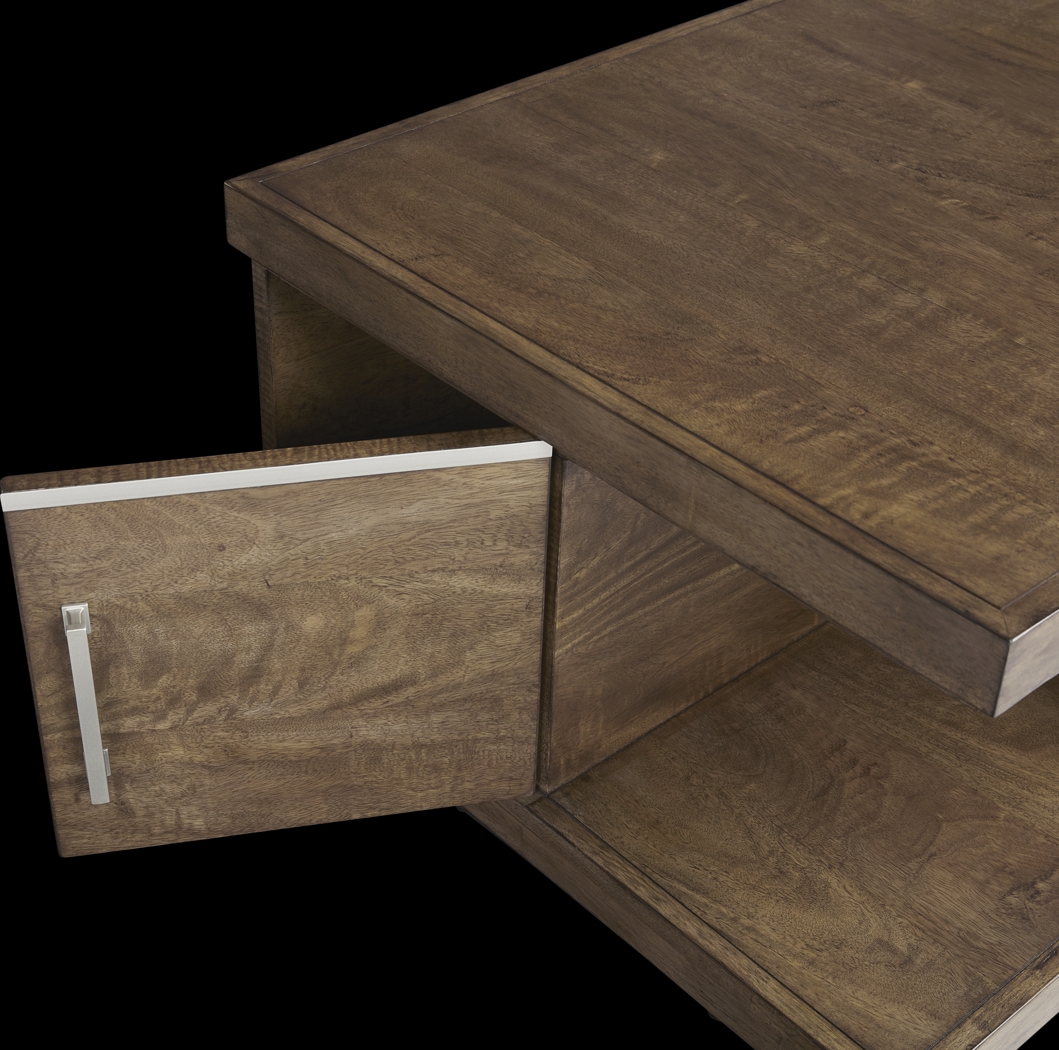 Ledura Brown Cocktail Table - Thumbnail - Image 4