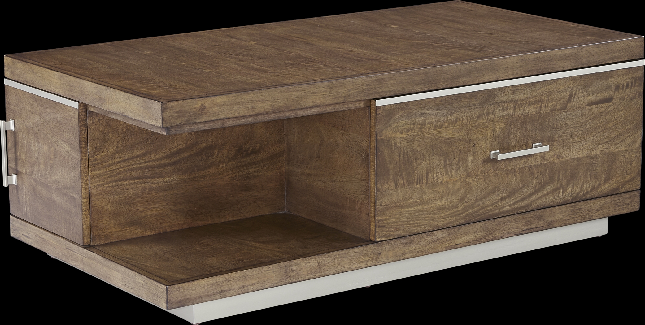 Ledura Brown Cocktail Table - Thumbnail - Image 1