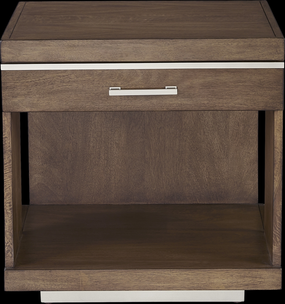 Ledura Brown End Table - Thumbnail - Image 2