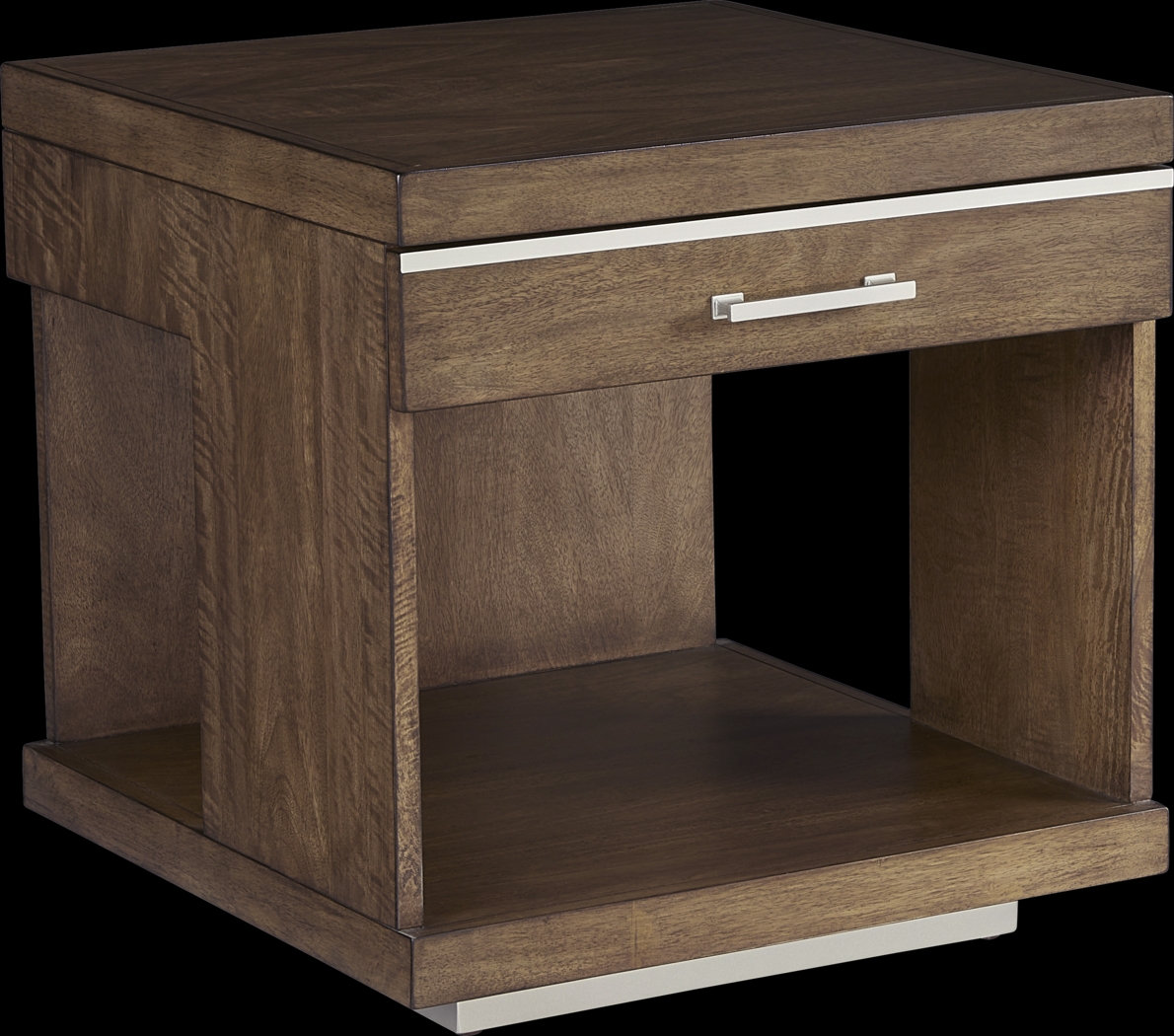 Ledura Brown End Table - Thumbnail - Image 1