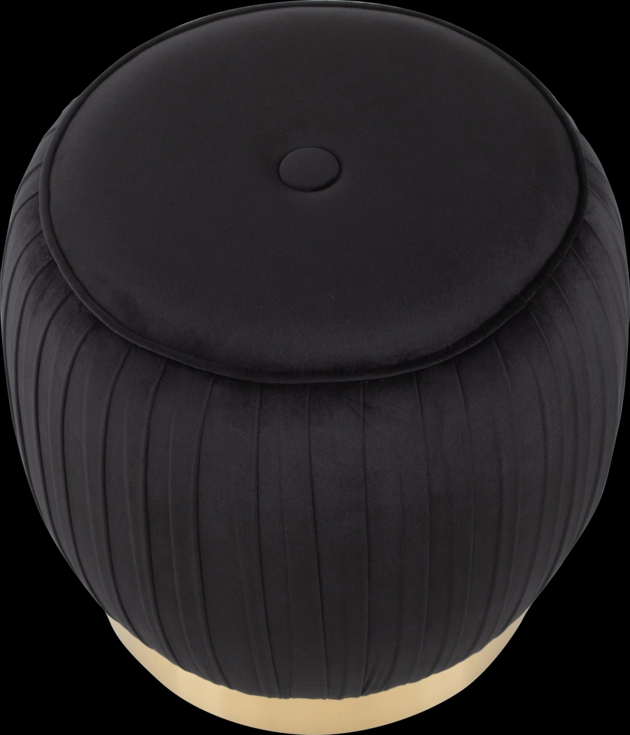 Leeambur Black Ottoman - Thumbnail - Image 2