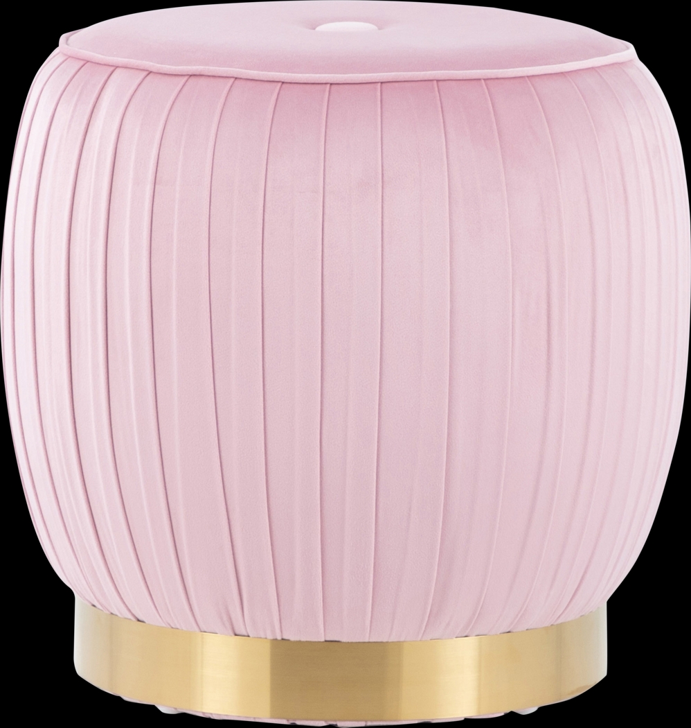 Leeambur Pink Ottoman - Thumbnail - Image 1