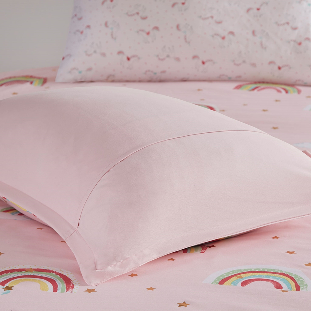 Leebaum Pink Twin Comforter Set - Thumbnail - Image 8