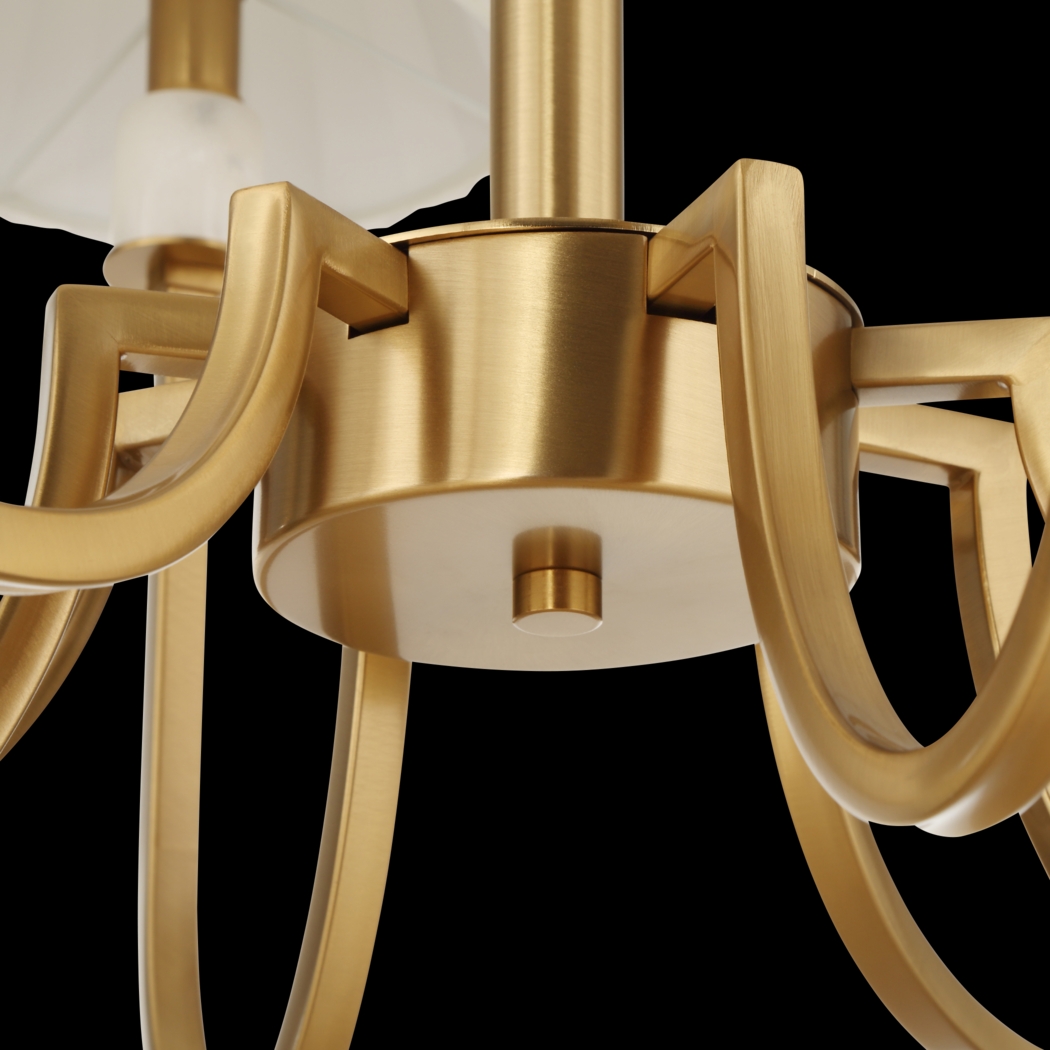 Leeroye Brass Chandelier - Thumbnail - Image 4