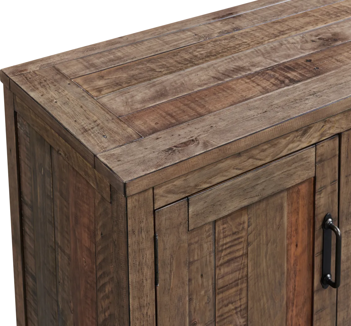 Leewood Brown 65 in. Console - Thumbnail - Image 3