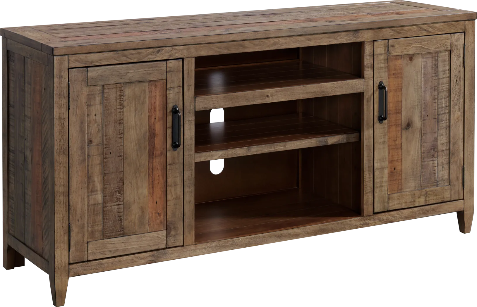 Leewood Brown 65 in. Console - Thumbnail - Image 1