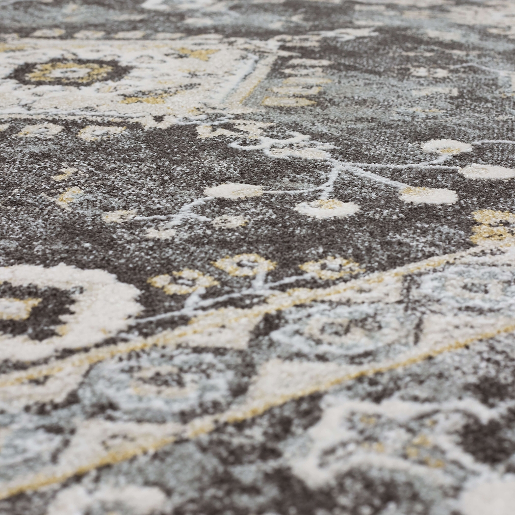 Leeworth Charcoal 7'10 x 10'3 Rug - Thumbnail - Image 7