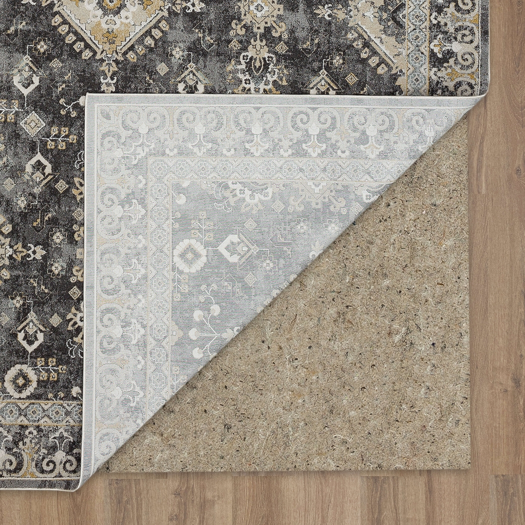 Leeworth Charcoal 7'10 x 10'3 Rug - Thumbnail - Image 8