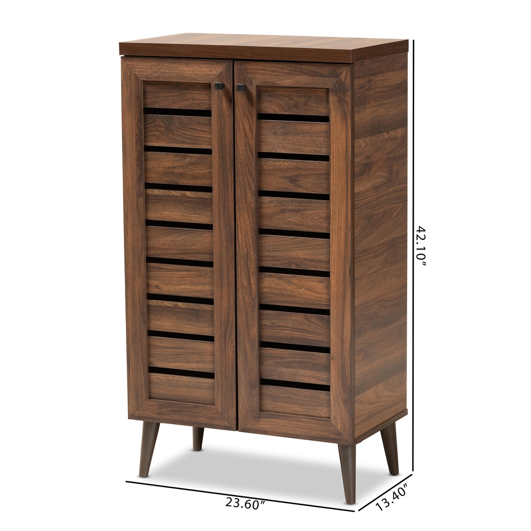 Lefelle Brown Shoe Storage Cabinet - Thumbnail - Image 10