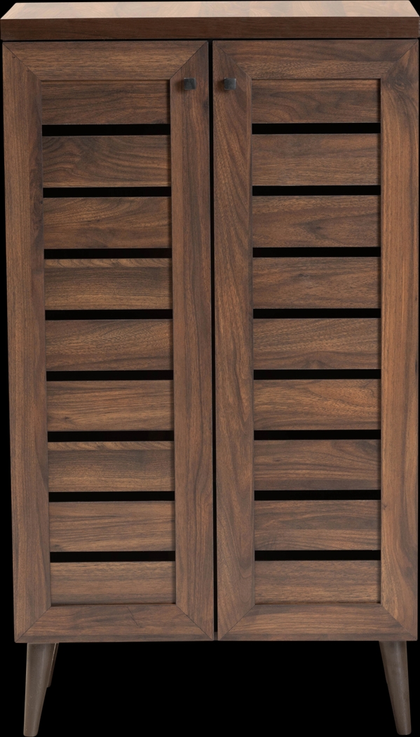Lefelle Brown Shoe Storage Cabinet - Thumbnail - Image 3