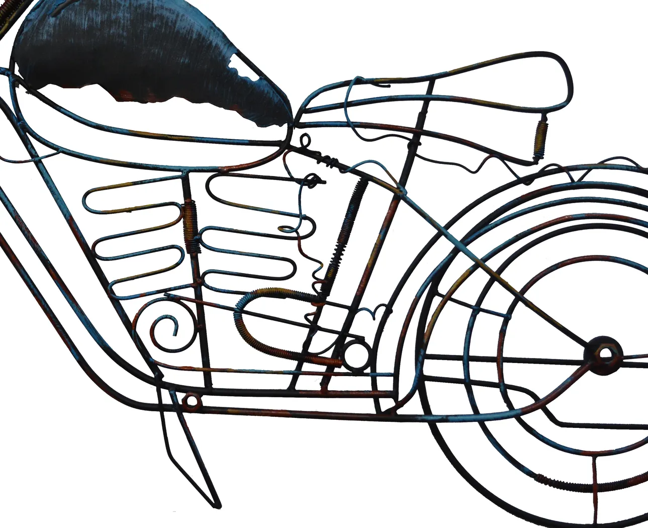 Leffe Scene Blue Wall Decor - Thumbnail - Image 3