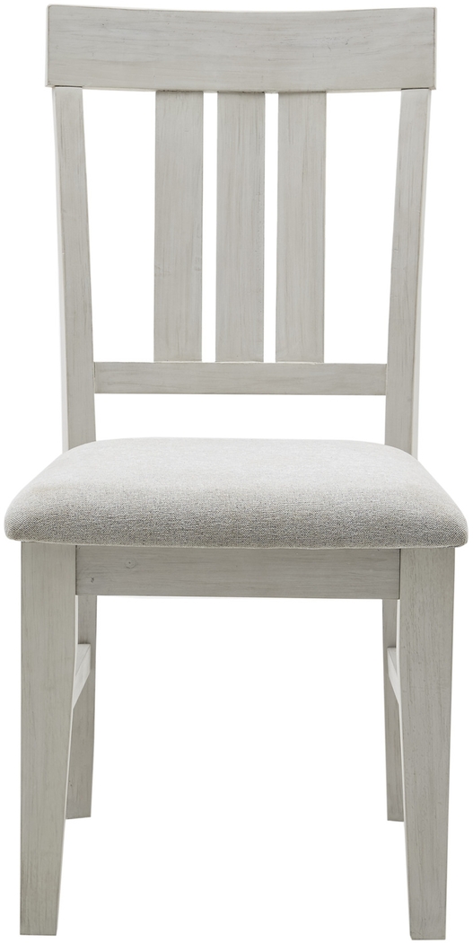 Lefferts White Dining Chair, Set of 2 - Thumbnail - Image 2
