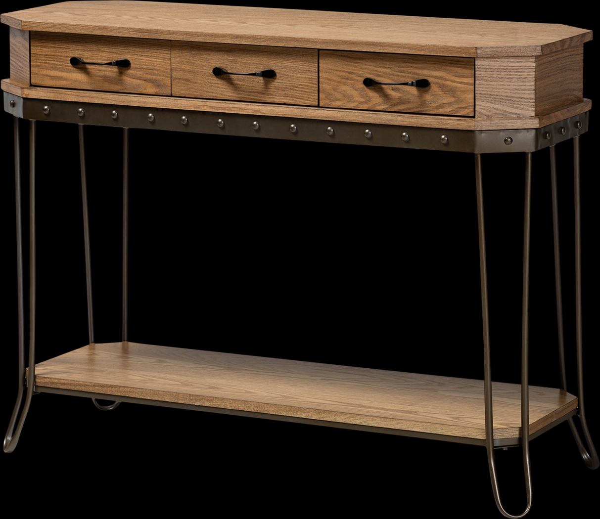 Legendwood Brown Console Table - Thumbnail - Image 1