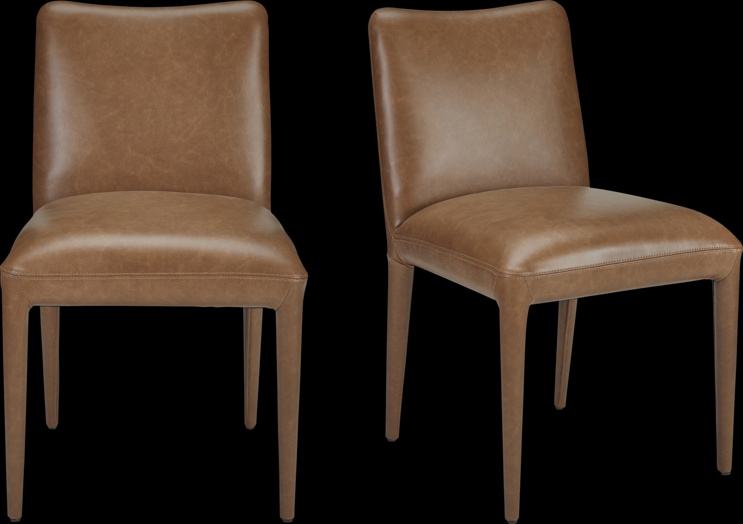 Legry Brown Side Chairs, Set of 2 - Thumbnail - Image 1