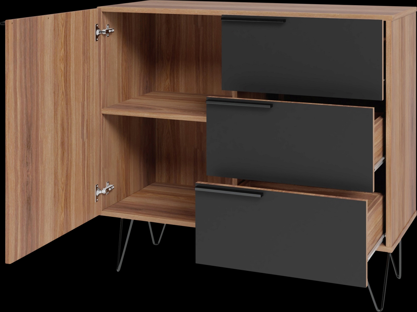 Leihigh Black Dresser - Thumbnail - Image 4