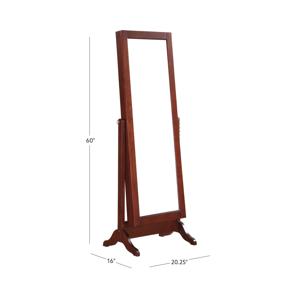 Lejuene Cherry Sliding Jewelry Armoire - Thumbnail - Image 12