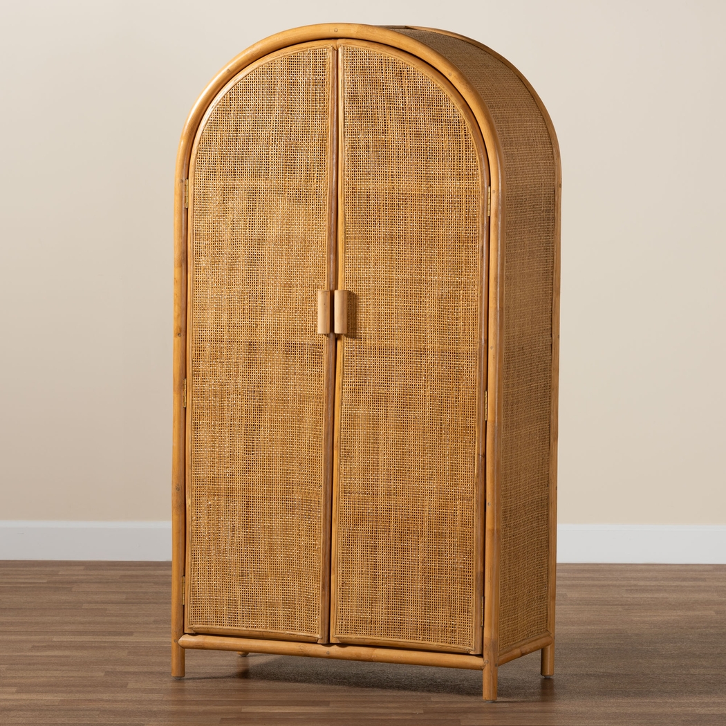 Lekehia Brown Storage Cabinet - Thumbnail - Image 9
