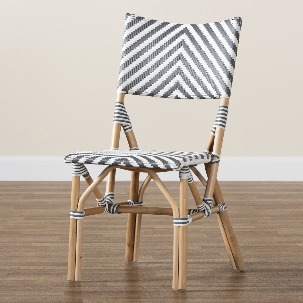 Leksich Gray Dining Chair - Thumbnail - Image 3