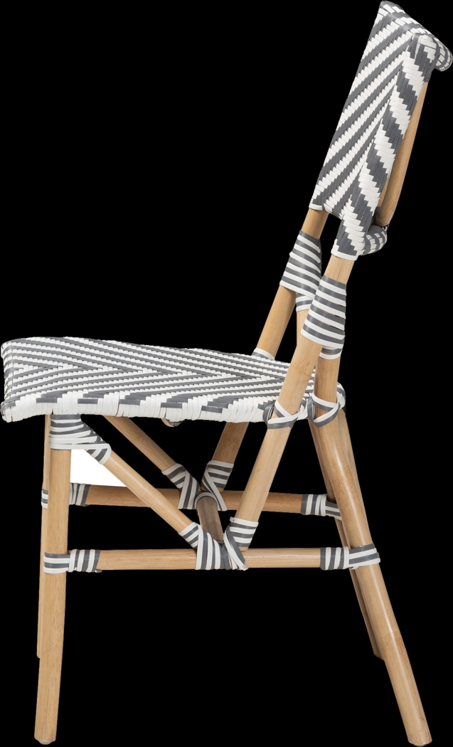 Leksich Gray Dining Chair - Thumbnail - Image 5