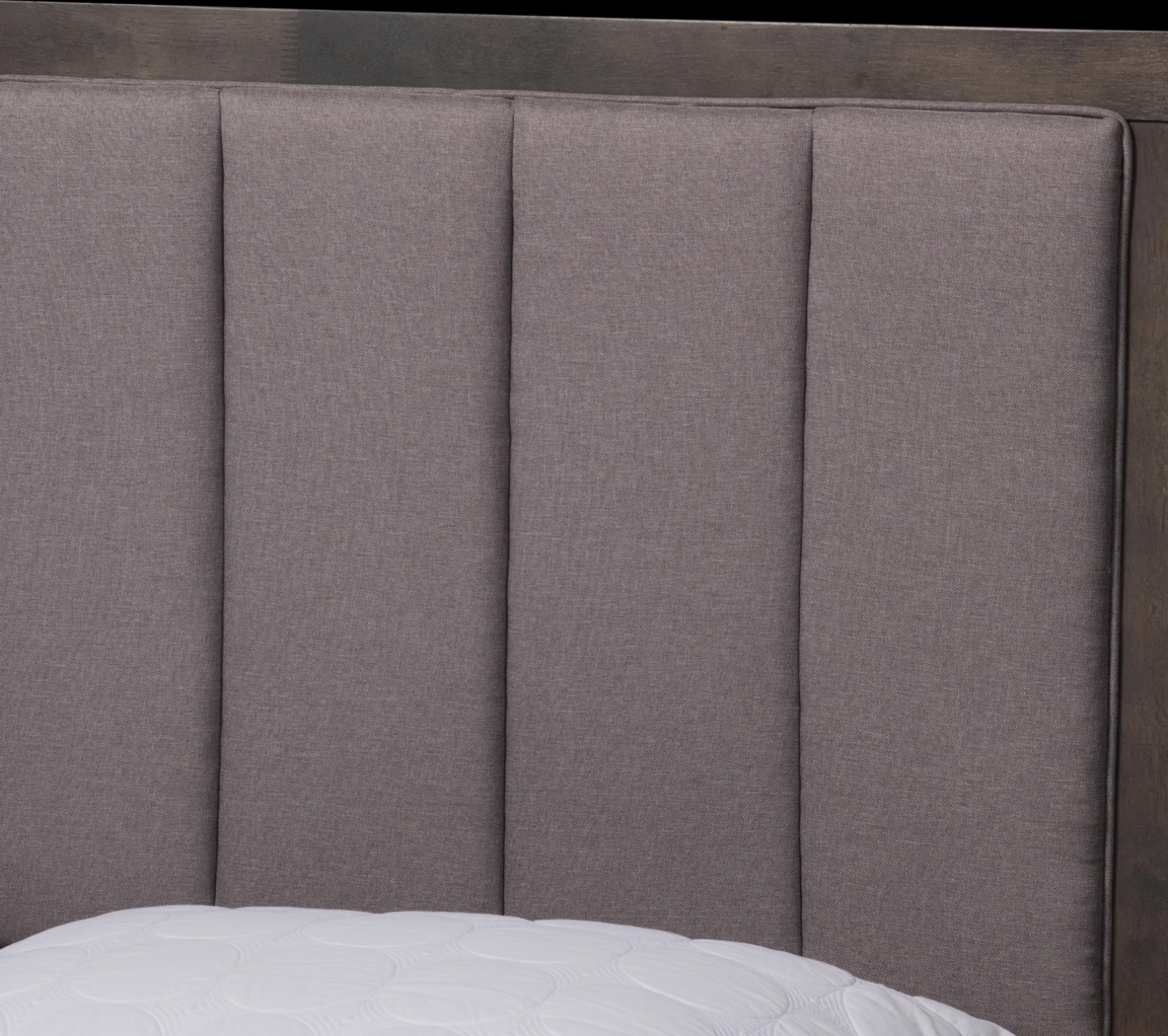 Lelane Gray Queen Canopy Bed - Thumbnail - Image 4