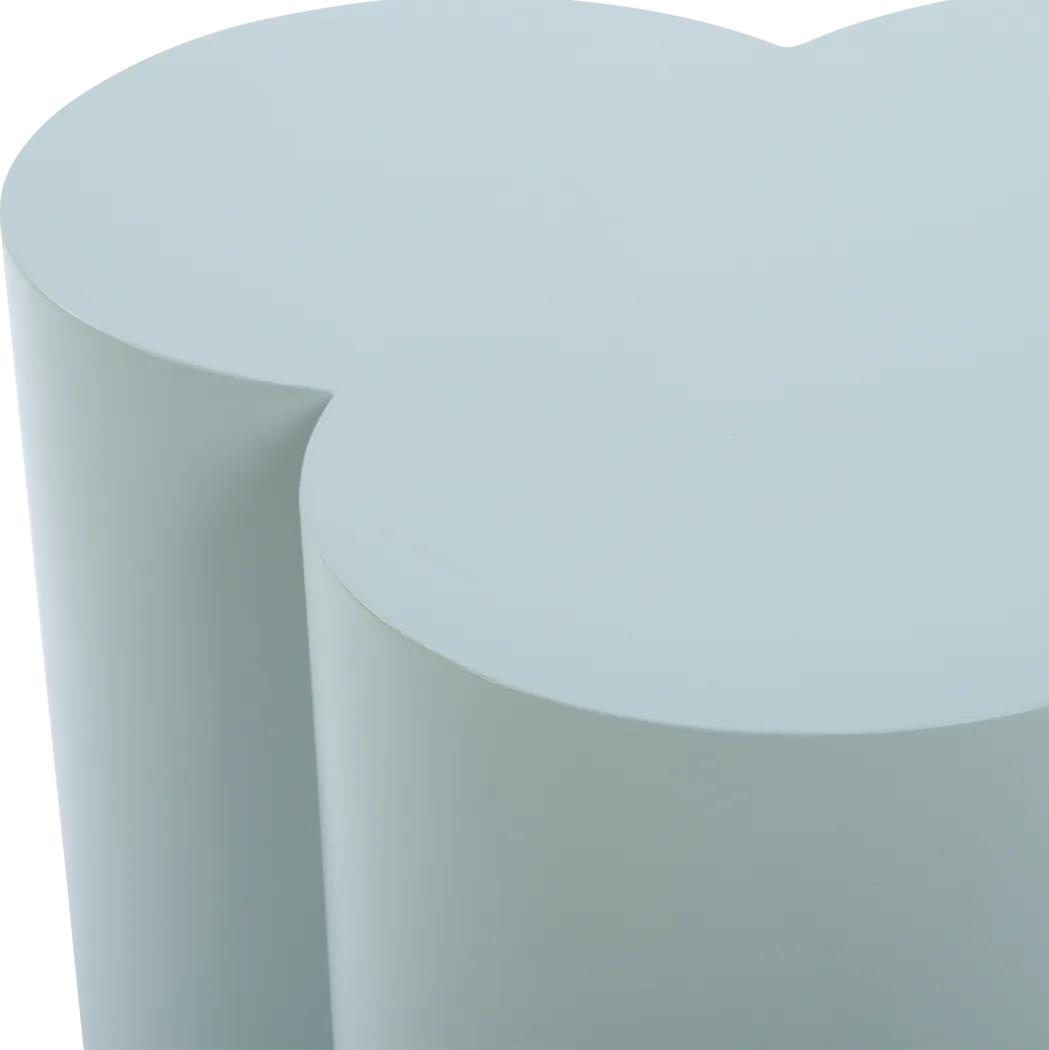 Lelide Light Blue Outdoor End Table - Thumbnail - Image 5