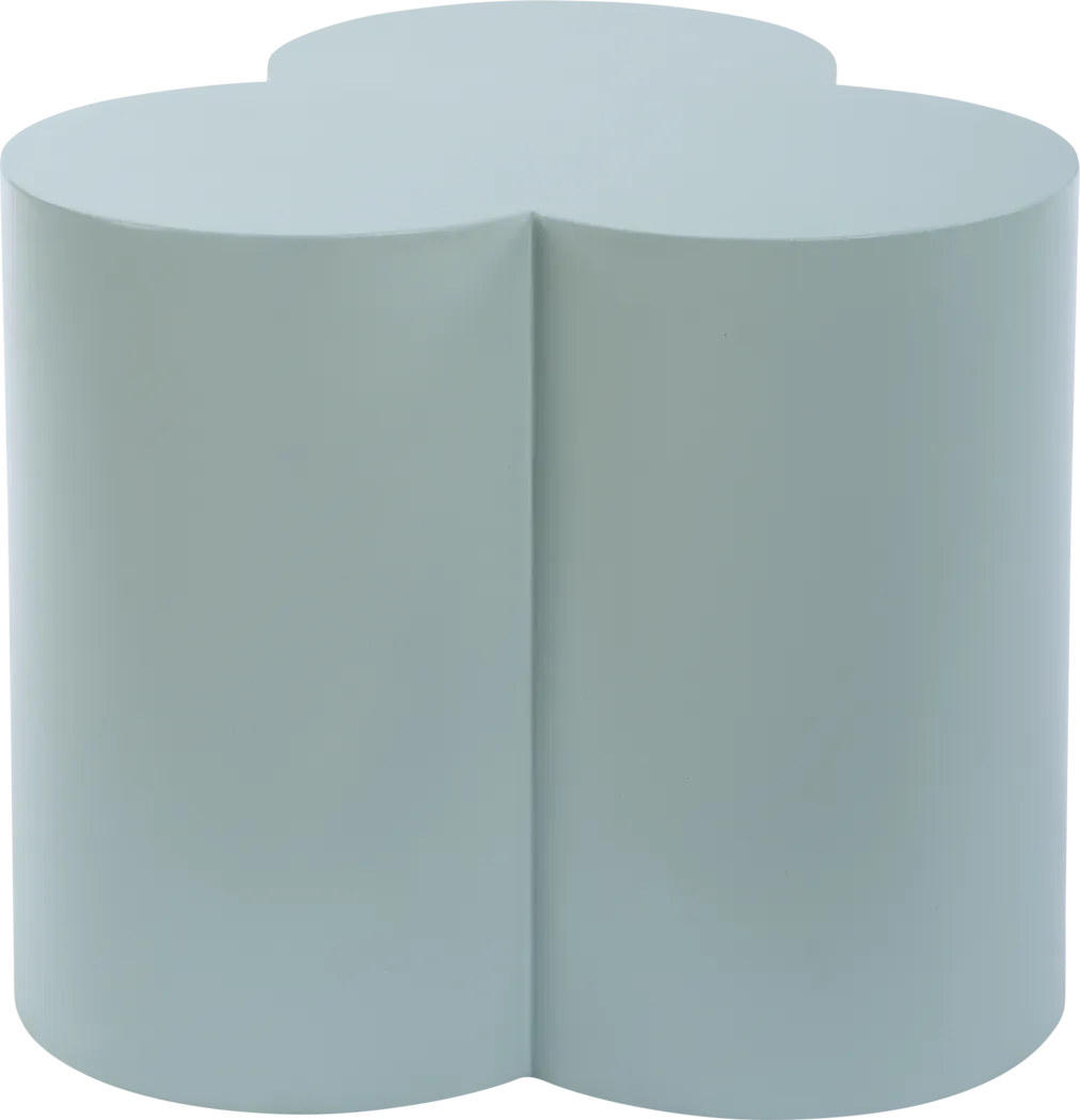 Lelide Light Blue Outdoor End Table - Thumbnail - Image 1