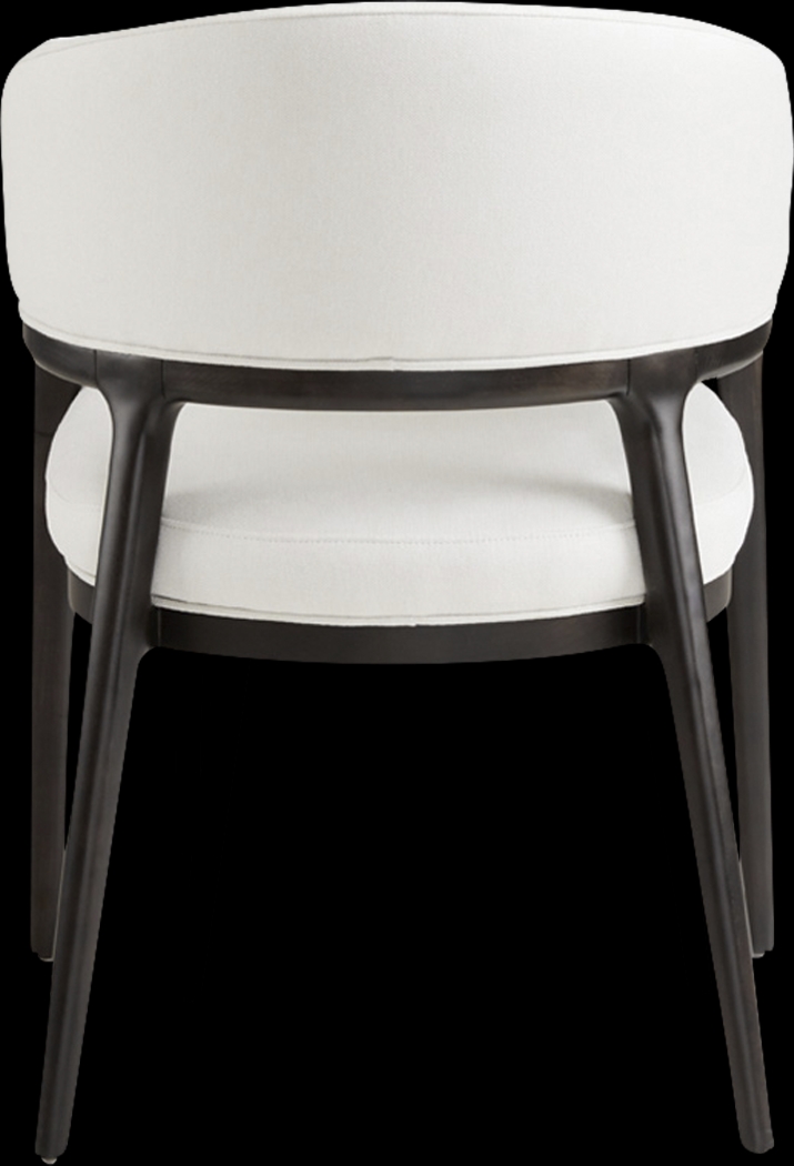 Lelseys White Arm Chair - Thumbnail - Image 5