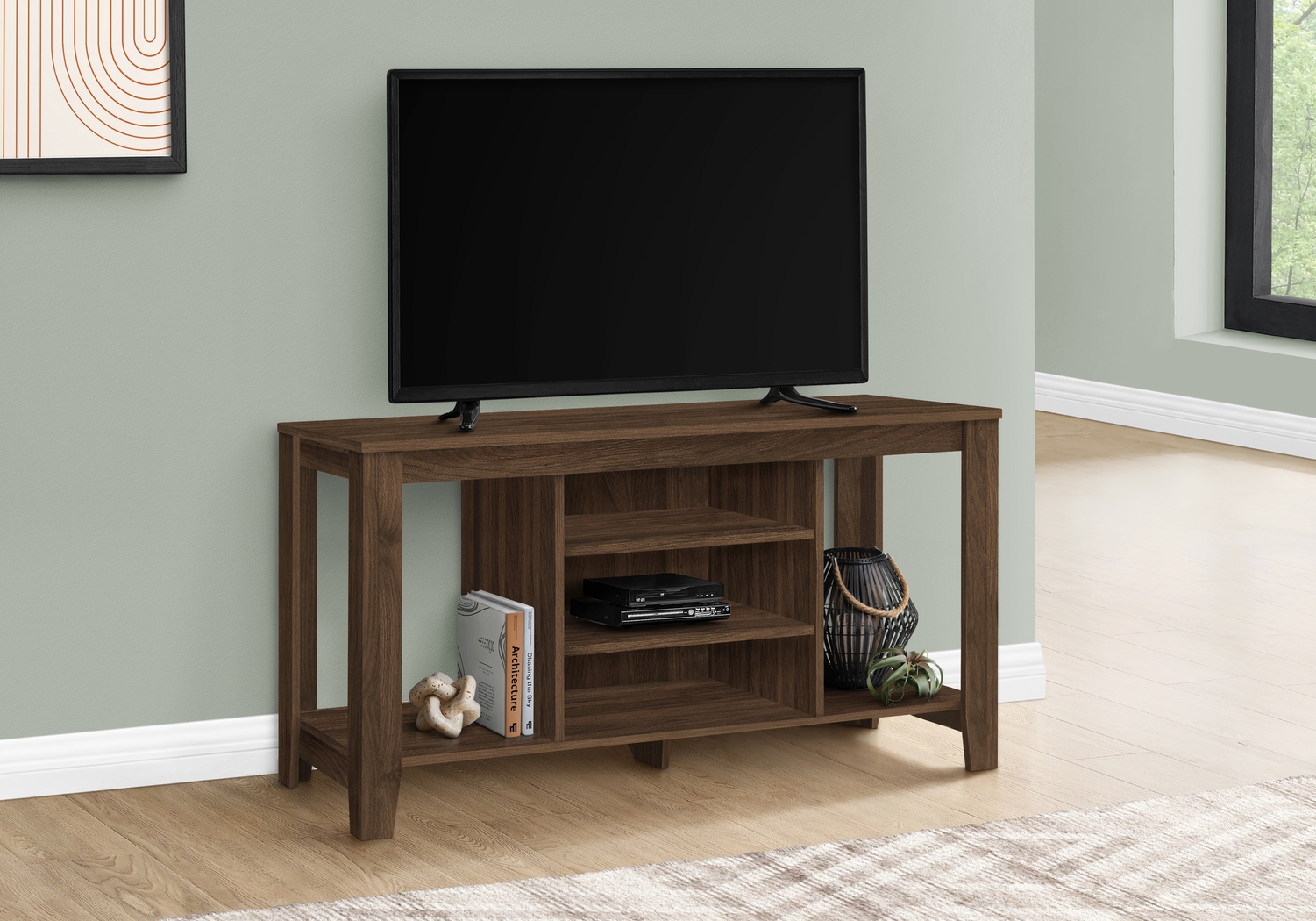 Lemcke Dark Walnut 48" Console - Thumbnail - Image 2