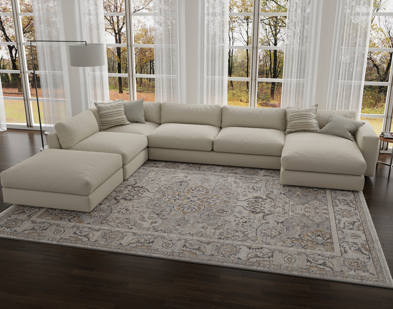 Lemdosa Gray 7'10 x 9'10 Rug - Thumbnail - Image 2